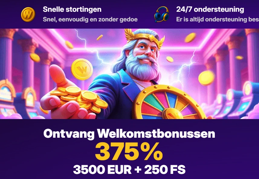Win Olympia Casino Banner Mobile